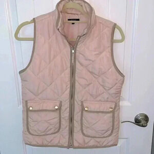 Quilted puffer vest